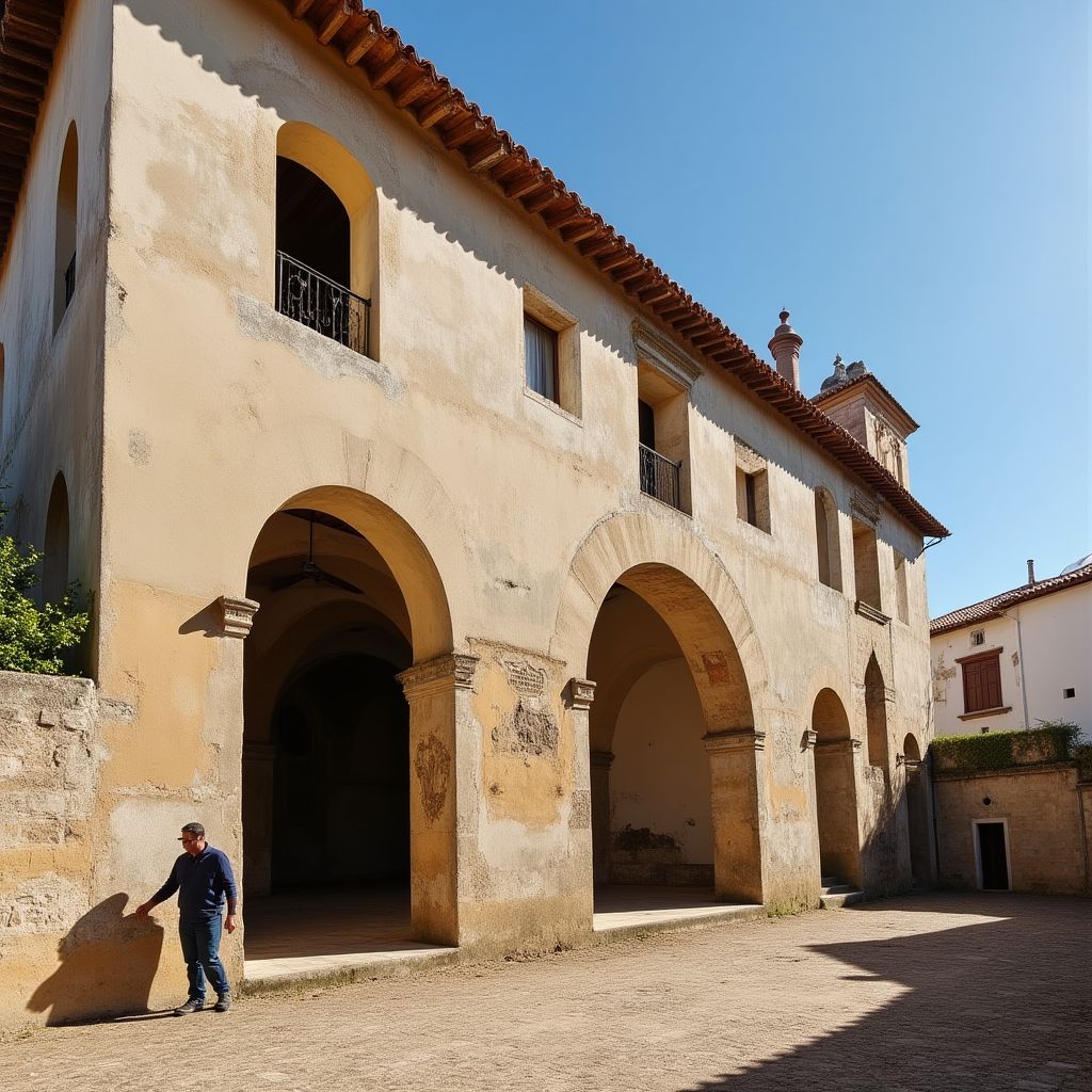 Restauração de edifício histórico em Évora
